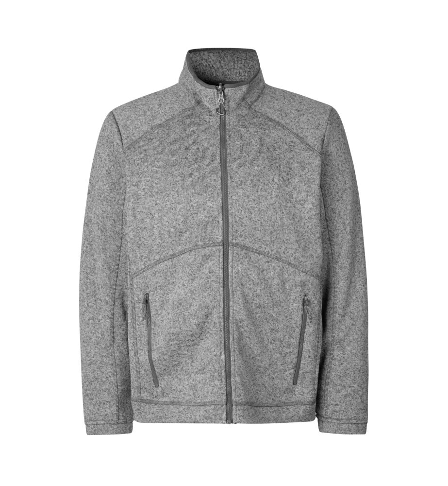 ID IDENTITY Zip-n-Mix Fleece | Melange   | 0847 (graphit meliert, S)