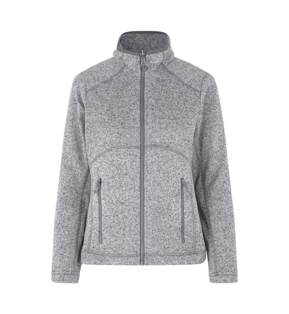 ID IDENTITY Zip-n-Mix Fleece | Melange | Damen | 0848 (graphit meliert, S)