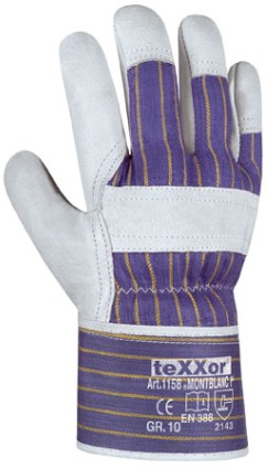 TEXXOR Montblanc-I Rindvollleder-Handschuhe | 1158 (8)