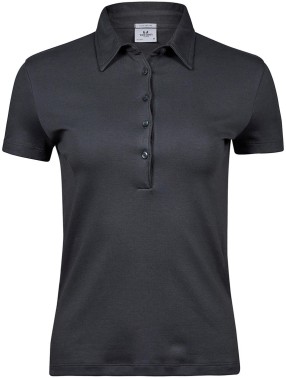 18.1441 | Tee Jays | TJ 1441   Damen-Polo-Shirt (585.54) (dunkelgrau, L)