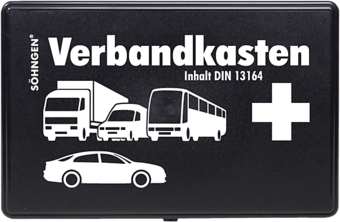 3004002 Kfz-Verbandkasten DIN 13164 (schwarz)