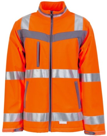 5660-L Plaline Warnschutz Softshelljacke (sdVr)