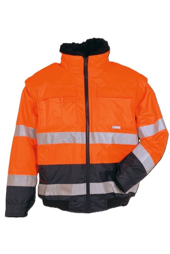 2046 Warnwetterschutz Comfortjacke zweifarbig