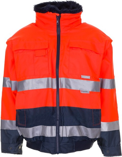 2046 Warnwetterschutz Comfortjacke zweifarbig