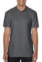 501.09/charcoal Double Pique Polo