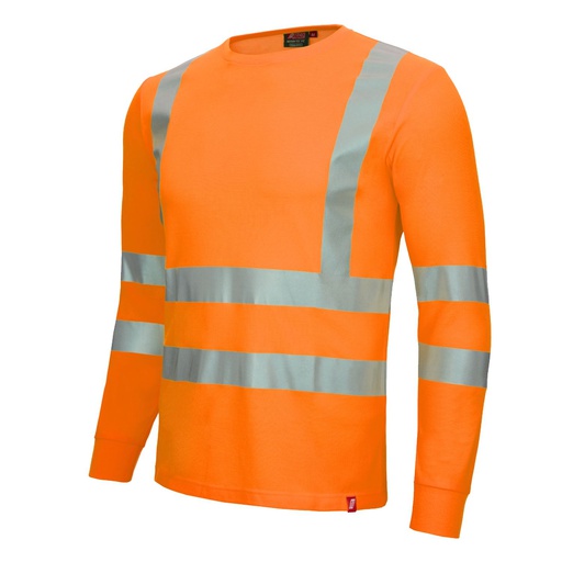 7009 MOTION TEX VIZ UV-Schutz Warnschutz-Langarmshirt