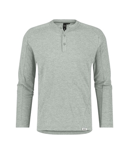 710069 Serengeti | Henley-Shirt mit langen Ärmeln