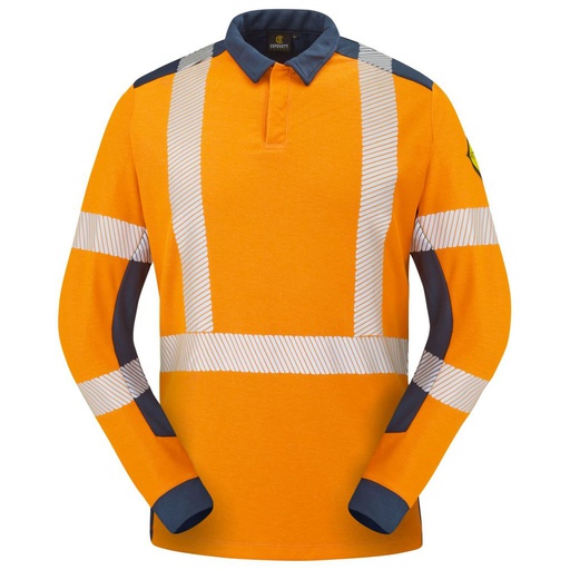 9T82-9162 Hi-Vis Multi-Risk Polo-Shirt Lapilli