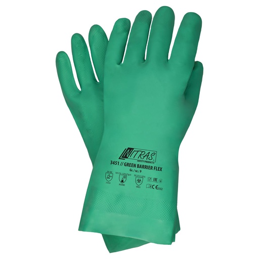 3451GREEN Barrier Flex Chemikalienschutzhandschuhe