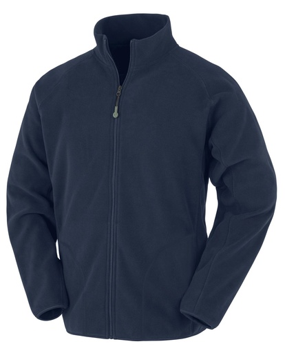 284.33/navy Microfleecejacke | recycled