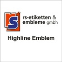 highline-100-m Highline Emblem, bis 100 cm², mehrfarbig