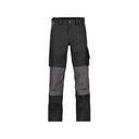 200426 DASSY Boston 300 g/m² | zweifarbige Arbeitshose mit Kniepolstertaschen