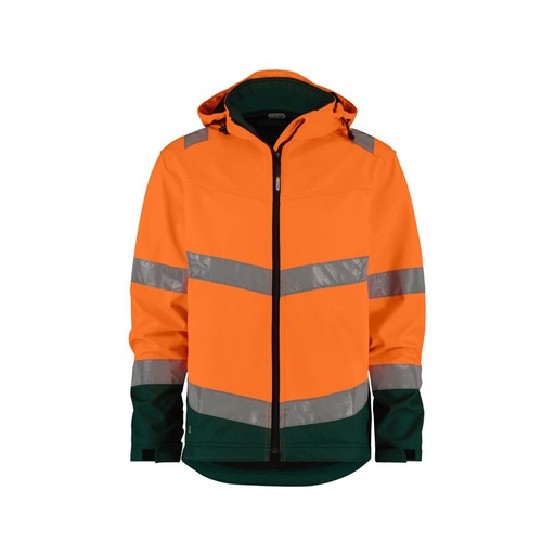 300329 Malaga | Warnschutz Softshell-Jacke