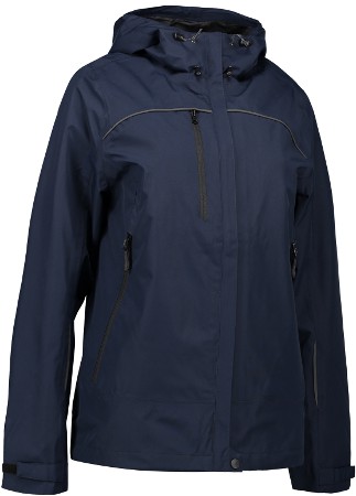 0774 schwarz Zip-n-Mix Shelljacke | Damen (sdVr)