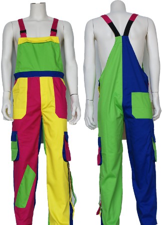 TB46535 Latzhose mit Fransen