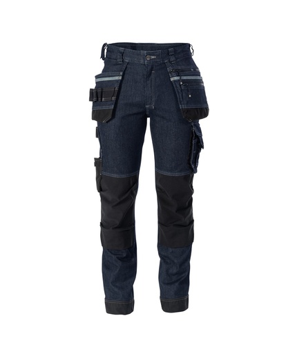200953 Melbourne | Stretch-Arbeitsjeans mit Holstertaschen und Kniepolstertaschen