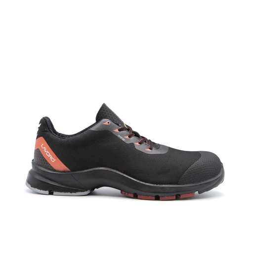 1263.14 Hybrid Black/Red Sicherheitshalbschuh S3 ESD