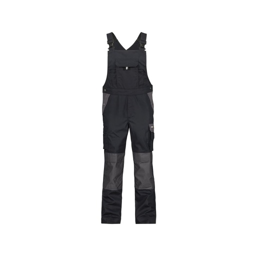 400124 Versailles | zweifarbige Latzhose mit Kniepolstertaschen